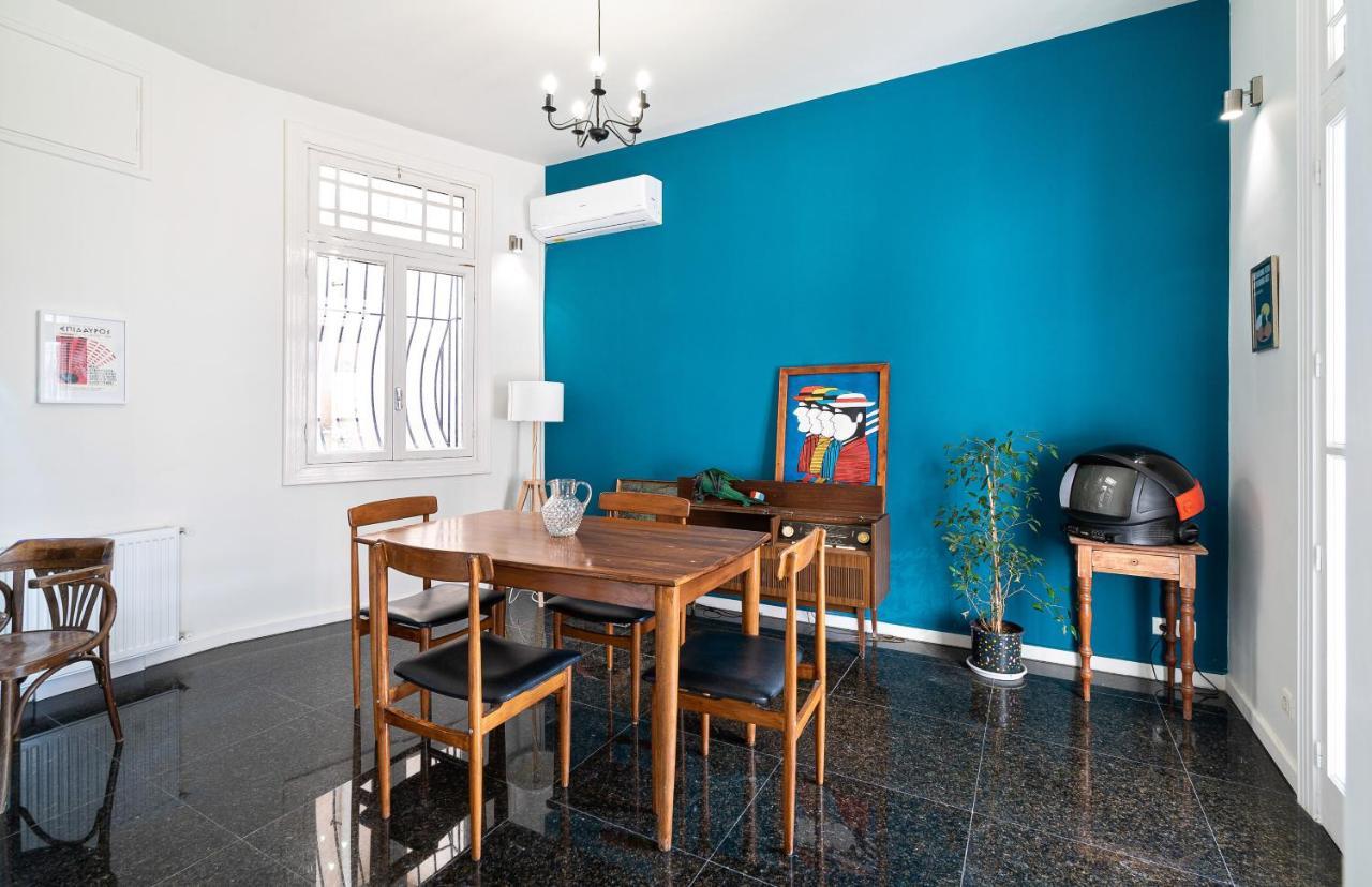 Spacious & Artistic Retro 2Bd Apt With Sauna Ateny Zewnętrze zdjęcie